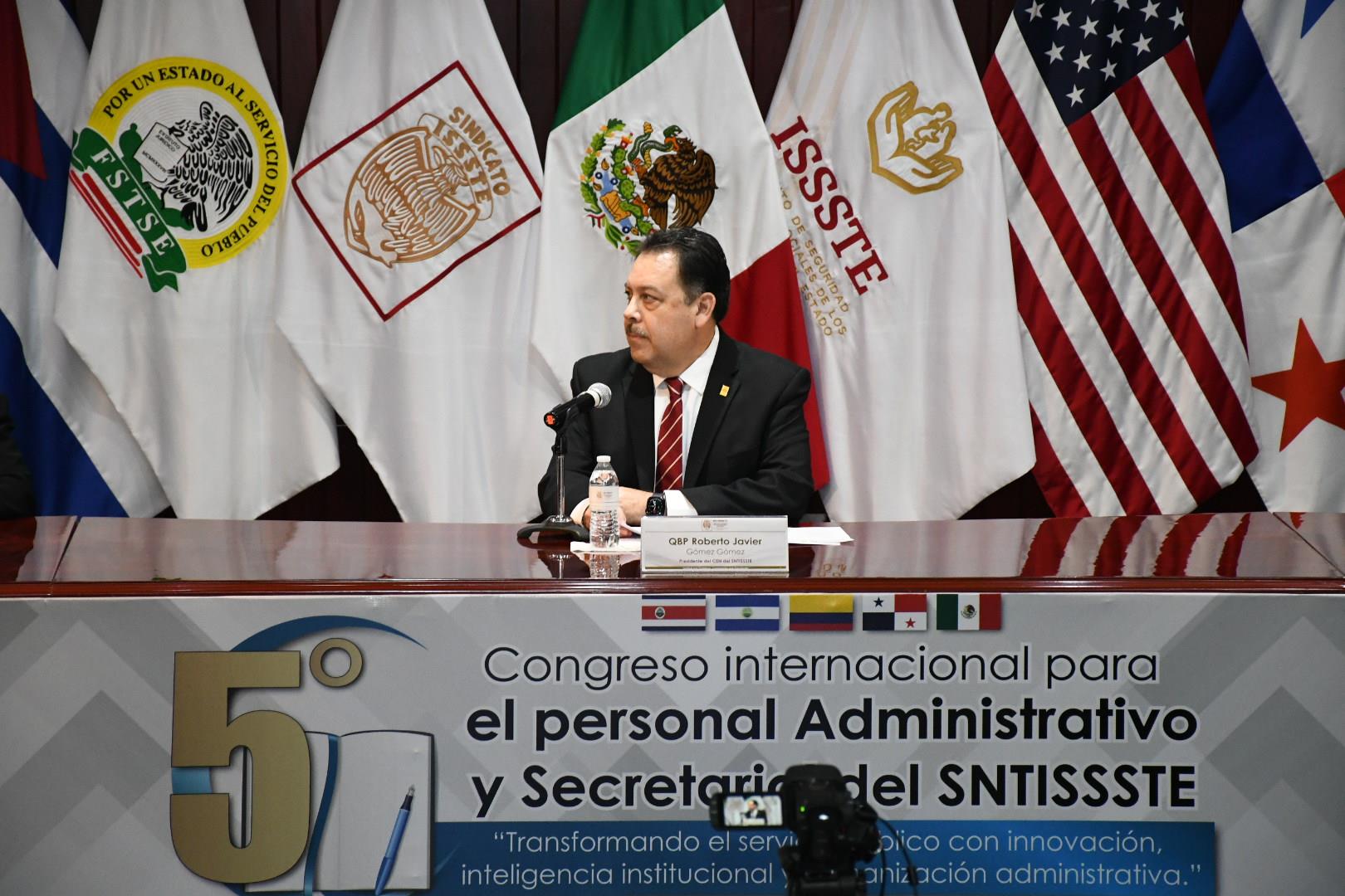 5° Congreso Internacional para Personal Administrativo y Secretarial del SNTISSSTE, Inauguración